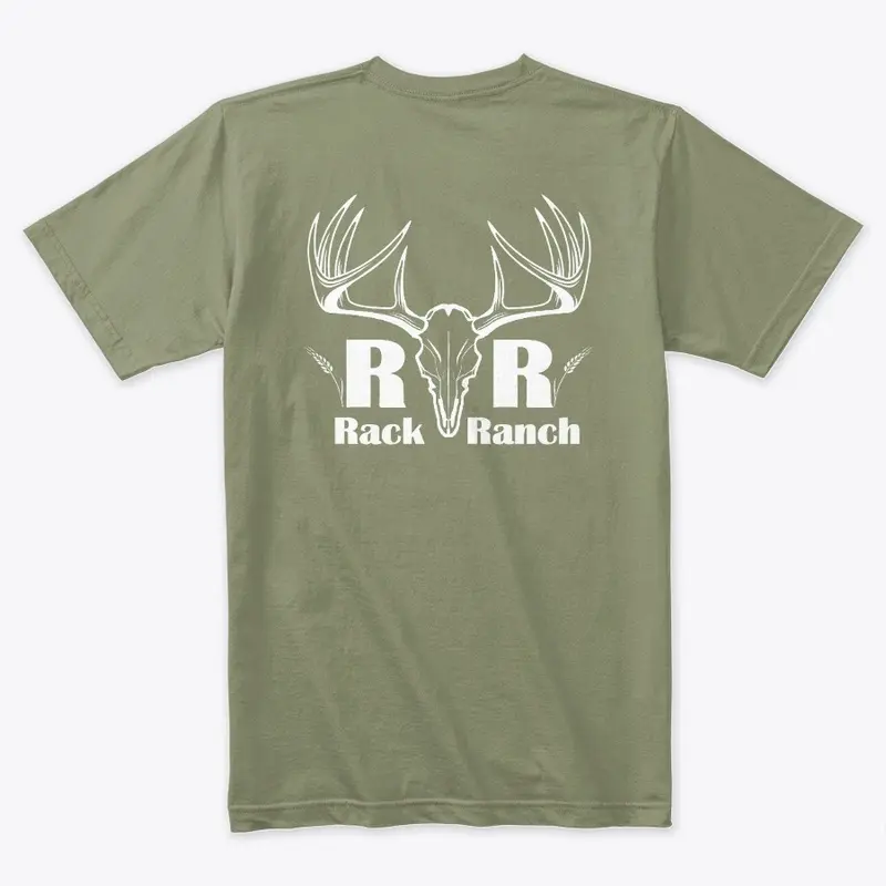 rack ranch white lettering